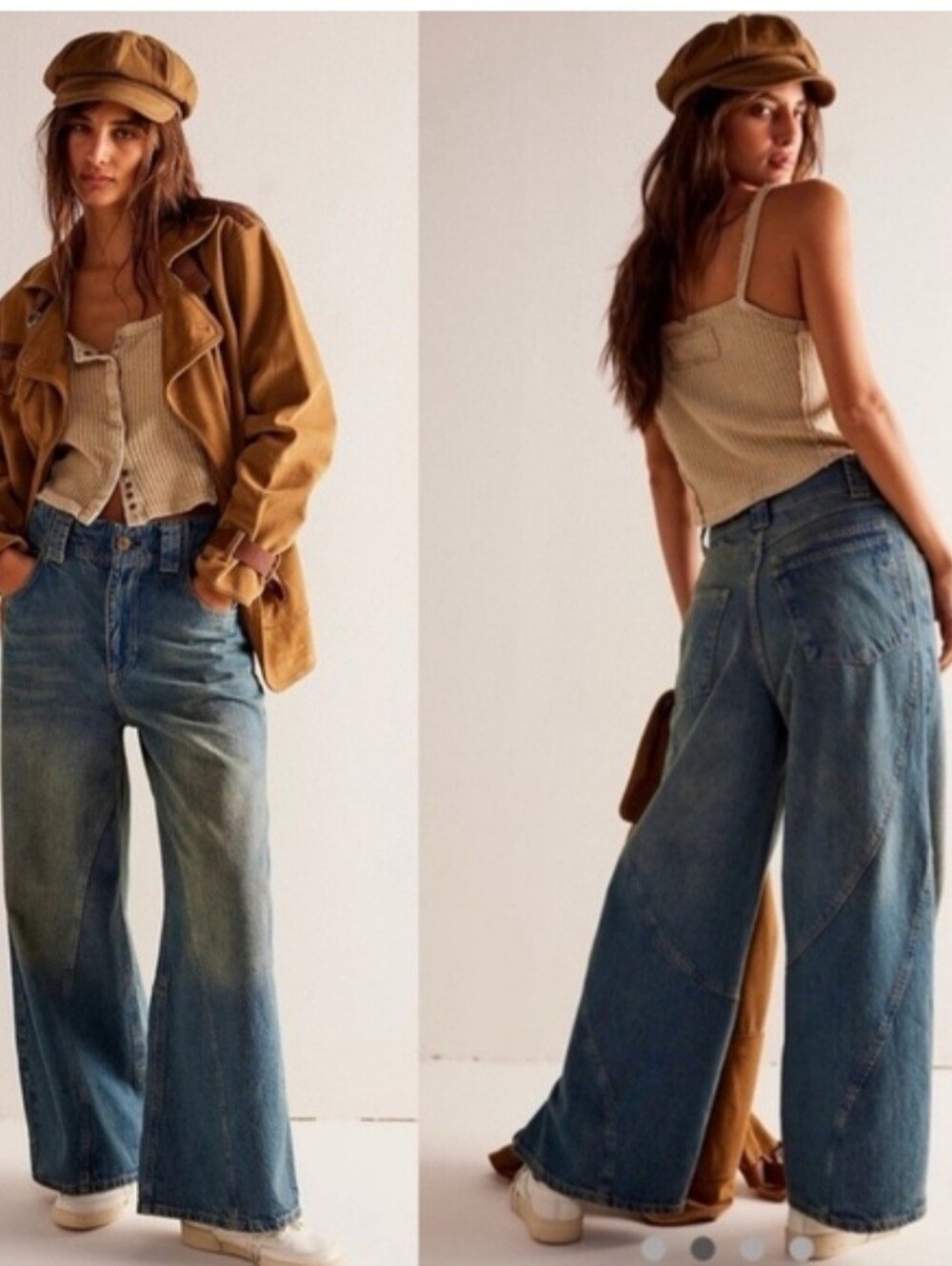 Free People We The Free Chill Vibes Jeans Size 28 NWT